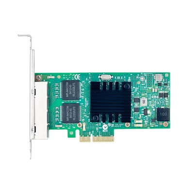 PCIe x4   Quad ports copper  1Gb network Adapter  I350-T4 - Image 1 of 4