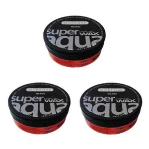 3 x MORFOSE - OSSION - SUPER Aqua Hair Gel Wax - Super Shining - 175ml - Picture 1 of 3
