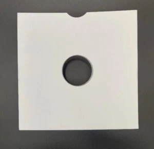 Premium 12" DJ Masterbag Sleeves w/ Thumb Cut White Card Vinyl Record Outers - Picture 1 of 2