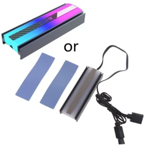 for M.2 SSD NVMe Heat Sink ARGB Hard Disk Heatsink for M.2 2280 Cool - Picture 1 of 8
