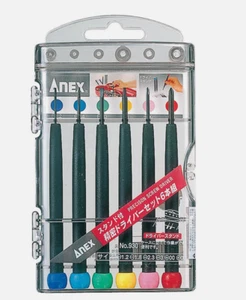 Destornilladores de precisión JIS para reparación de cámaras y lentes JAPONESAS ANEX - Imagen 1 de 4