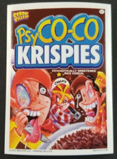 Cereal Killers 2012 Wax Eye Card # 51 Psy-Co-Co Krispies Cocoa Krispies Cereal