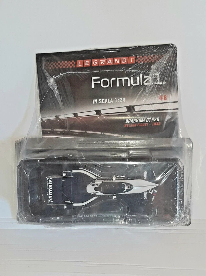 BRABHAM BT52B NELSON PIQUET 1983 CON FASCICOLO N.48 CENTAURIA SCALA 1/24 - Immagine 1 di 1