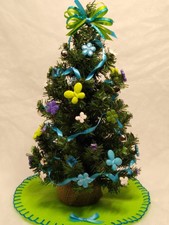 Small Decorated Christmas Tree In Artificial Christmas Trees For