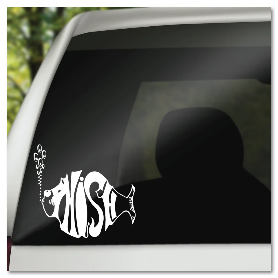 MULTIPLE BRANDS USED 6" Phish Music Vinyl Decal Sticker