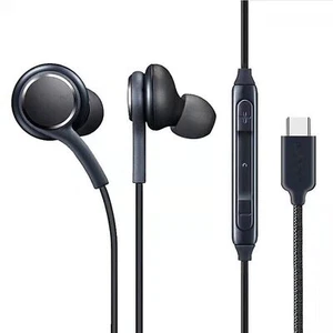 Słuchawki douszne z mikrofonem USB-C do Samsung Galaxy A16 / A33 / A34 / A35 / A53 / A54 / A55 5G - Zdjęcie 1 z 7