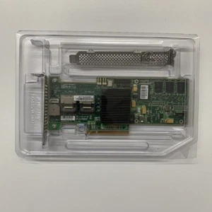 LSI00187 LSI MegaRAID PCI-e SATA/SAS Raid Controller 8708EM2/256M RAID0/1/10 - Picture 1 of 4