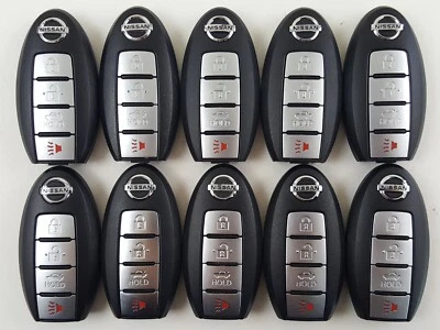 ORIGINAL LOT OF 10 NISSAN MAXIMA ALTIMA 07-14 OEM SMART KEY LESS ENTRY REMOTE US - Image 1 of 4