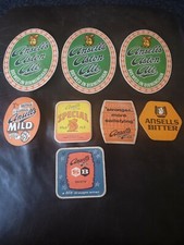 Vintage Ansells Beer Mat's x 8 (#1)