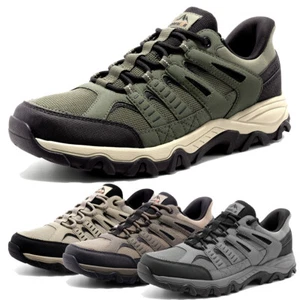 Men's Hiking Shoes Lightweight Breathable Trekking Camping Walking Outdoor Shoes - Picture 1 of 16