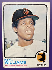 Earl Williams - Orioles 1973 #504 Topps Baseball Card - Very Good - Picture 1 of 2
