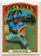 1972 Topps Bob Oliver Kansas City Royals #57