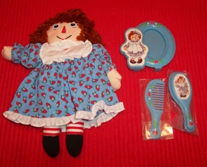 Raggedy Ann Doll & Vanity Set - Picture 1 of 3