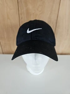 Nike Unisex Dri-Fit Golf Hat FB6449-010 In Black Adjustable Size M/L - Picture 1 of 8