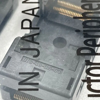 [2Pcs ] OTS-48-0.5-03 ENPLAS Test & Burn-in Socket Pins/Pitch 48P/0.5mm TSOP48 - Image 1 of 4