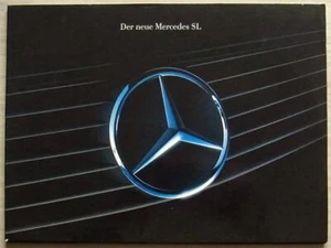 MERCEDES BENZ SL RANGE LF Car Sales Brochure Pack 1990 GERMAN TEXT - Picture 1 of 5