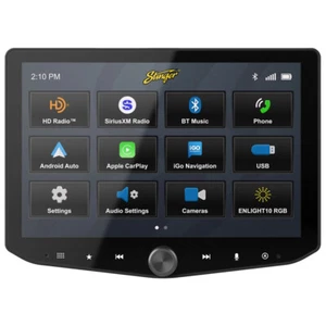 Stinger HORIZON10 IX210 Universal 10" Car Radio Head Unit w/ 10.1" Display - Picture 1 of 3