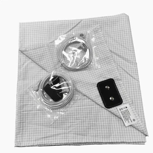 Organic Grounding Flat Sheet 10% Silver Fiber for Bed Sleeping Better Therapy - Picture 1 of 9