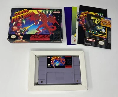 Super Metroid - Super Nintendo SNES Complete in Box with Manual, Inserts, & More - Image 1 of 4