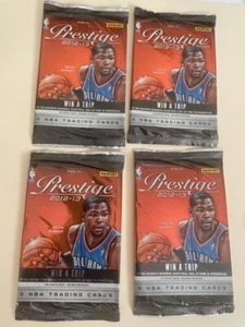 LOT OF 4 2012-13 PANINI PRESTIGE FACTORY SEALED RETAIL PACK 5 CARDS PER PACK - Picture 1 of 1