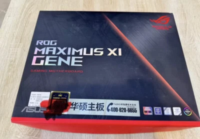 ASUS ROG MAXIMUS XI GENE  LGA 1151 ATX Motherboard Intel chipset Z390 Genuine - Image 1 of 4