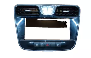 2013-2014 Chrysler 200 Radio HAZARD BEZEL DASH INSERT TRIM BLACK BT04 - Picture 1 of 7
