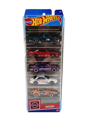 Hot Wheels 2023 Sealed Nissan 5 Pack Skyline R32 Silvia S13 Datsun JDM BNIB - Image 1 of 4