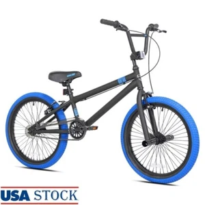 20"BMX Bike Child Unisex Single Speed 48 Spoke Rims Steel Frame Bicycles Durable - Picture 1 of 9