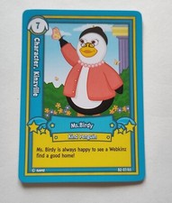 Webkinz Trading Card Series 2 Game Character, Kinzville Ms. Birdy B2-07/85