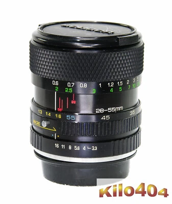 Soligor für Pentax 28-55mm 1:3,3-4,5 Macro MC ✯ Manuell ✯ PK ✯ K-3 ✯ KF ✯ K10D ✯ - Bild 1 von 4