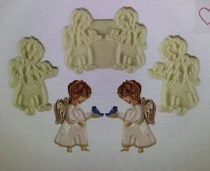 JEM Cute Angels Set of 6 102CI008 Christmas Cutters - Picture 1 of 4