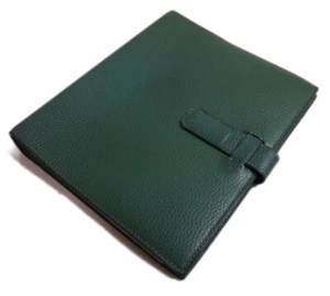 Authentic HERMES Smenye GM Notebook Cover Leather #10364 - Picture 1 of 19
