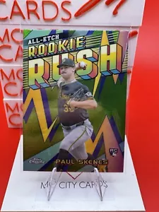 2024 Topps Chrome Update Paul Skenes All-Etch Rookie Rush Rookie Card CAERU-1 - Picture 1 of 2