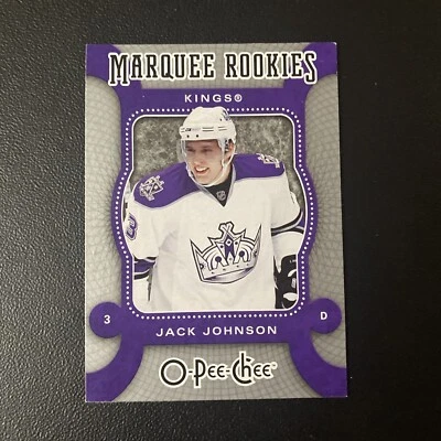 Jack Johnson 2007-08 O-Pee-Chee Marquee Rookie Card #549 - Image 1 of 2