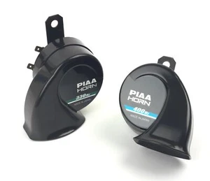 PIAA Dual Tone SUPERIOR DEEP BASS TONE Sport Car HORNS 330/400Hz 112db!! H09 - Picture 1 of 1