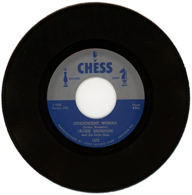 JACKIE BRENSTON And His DELTA CATS "INDEPENDANT WOMAN c/w JUICED" 1951 R&B R&R - Image 1 of 2