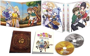 KonoSuba 2nd Season Blu-ray Box First Limited Edition Booklet Japan New - Picture 1 of 1