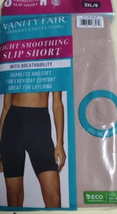 Vanity Fair Radiant Coll. Slip Short Light Smoothing Seamless Nude 2x/9 #SPLK - Picture 1 of 1