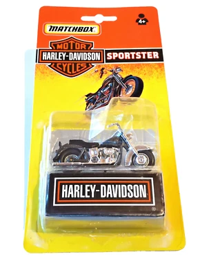 ✅  Matchbox Motorcycles * HARLEY DAVIDSON SPORTSTER black von 1992 in OVP * MOC - Bild 1 von 4