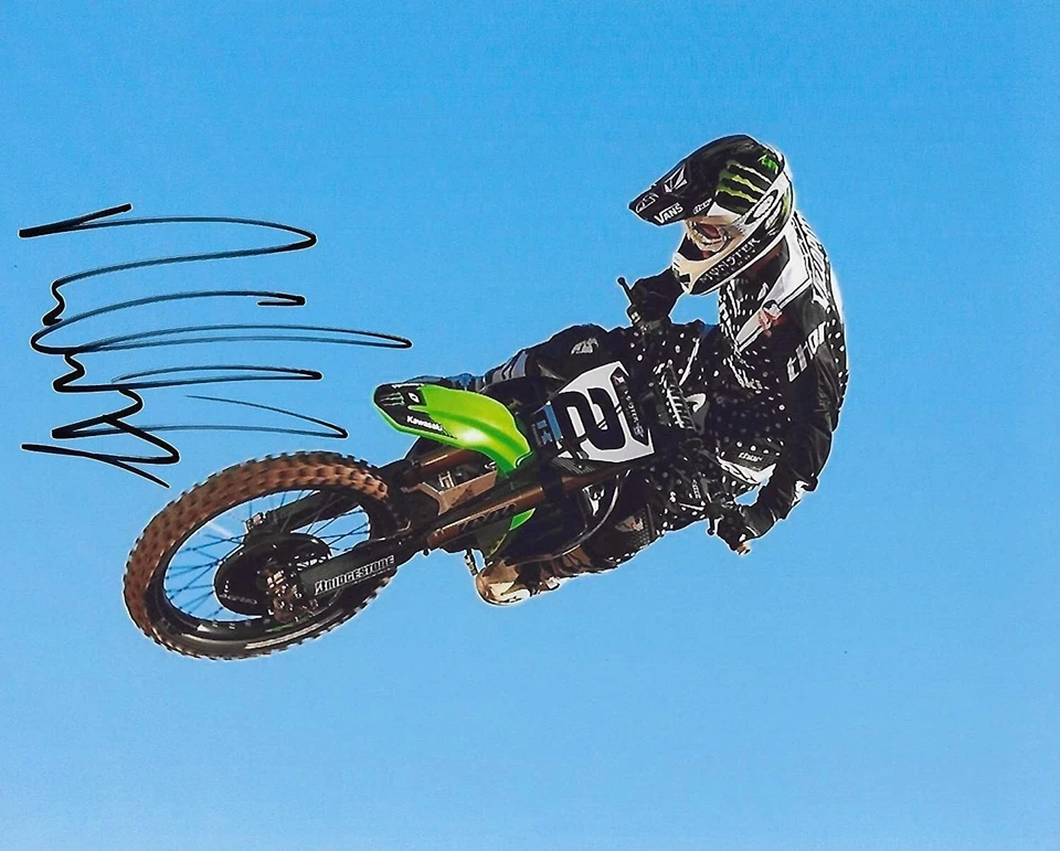 Ryan Villopoto, Supercross, Motocross, Firmado Autografiado, Foto 8x10........... Foto 1 de 2