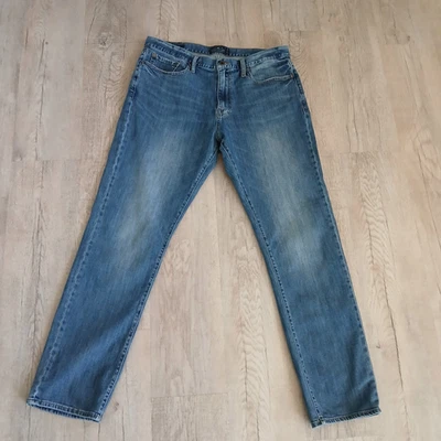 Lucky Brand Men’s 410 Athletic Straight Jeans Size 36x34 Blue Stretch Denim - Image 1 of 4