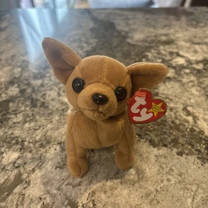Ty Beanie Baby TINY der Hund Plüschtier/Etiketten - Bild 1 von 8