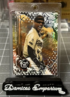 2025 Topps Chrome MLB x Cactus Jack Travis Scott SP Fanatics Fest Exclusive #50 - Image 1 of 2