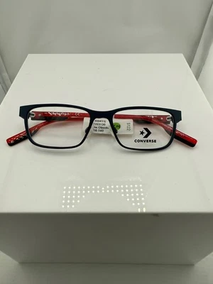 Marco de gafas de metal azul/rojo Converse CV3004Y 411 49-16-140 NUEVO CON ETIQUETAS Foto 1 de 4