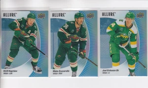 23/24 UD Allure Minnesota Wild Team Set (3 Cards) Kaprizov Zuccarello + - Bild 1 von 2