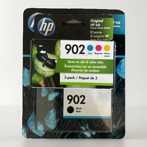 Original HP 902 Tintenpatronen Schwarz und 902 Farbe für HP - Ablaufdatum 2022/2023 - Bild 1 von 2