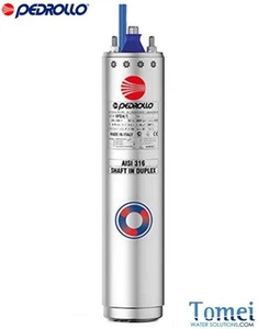 SOLO Motore Pompa 4" Acciaio Inossidabile 1,5kW Cavo2m 4PSm/2 Monofase Pedrollo - Foto 1 di 1