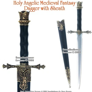 Caballero Medieval Espada Corta Histórico Rey Daga Renacimiento Disfraz - Imagen 1 de 5