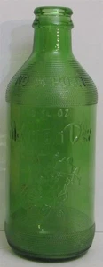 Mountain Dew Raised Letter (Not To Be Refilled) Soda Bottle 10oz. 1989 - Picture 1 of 4