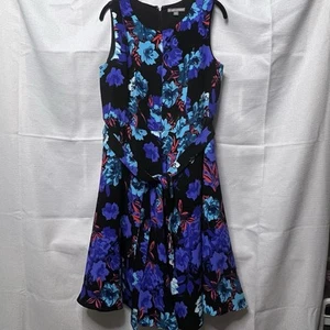 Jessica London ärmelloses Maxikleid mit Blumenmuster Größe 12W - Bild 1 von 7